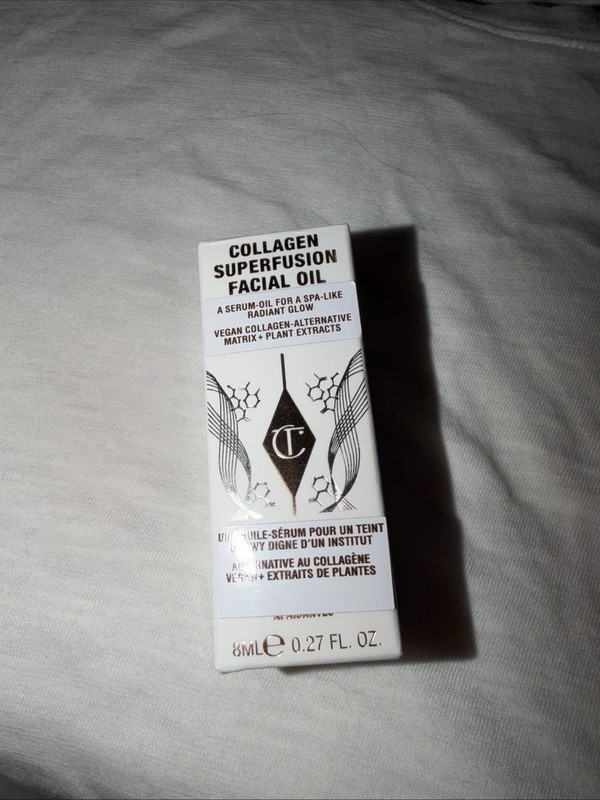 Charlotte Tilbury Collagen Superfusion Facial Oil .27fl oz 8ml New In Box