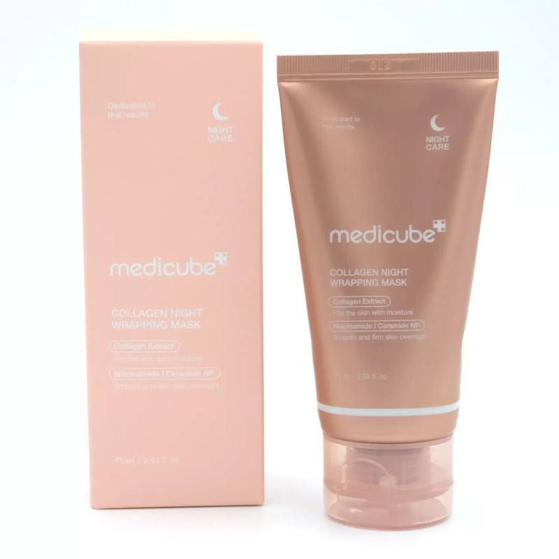 Medicube Collagen Night Wrapping Mask 75ml Firming Moisturizing / FAST & SAFE gallery