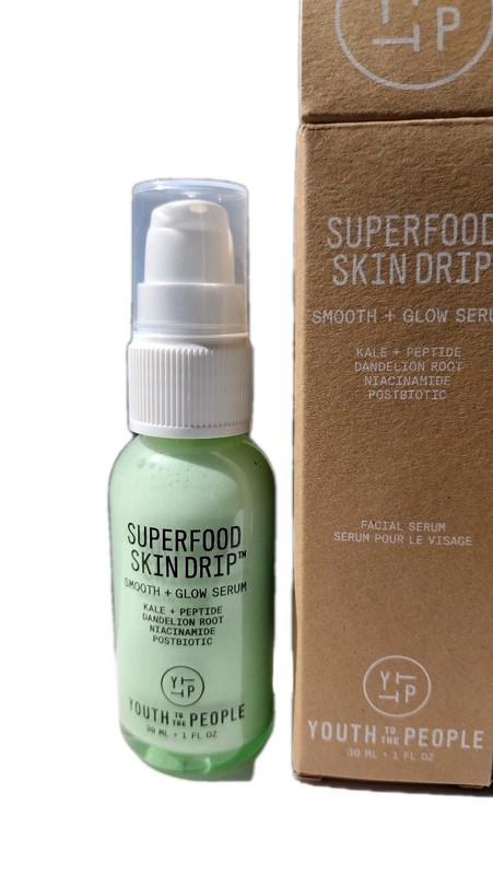 Youth To The People Superfood Skin Drip Smooth & Glow Serum 1 fl oz NEW Full Sz