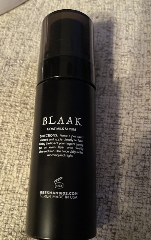 Beekman 1802 Blaak Goat Milk Serum 1.01 fl oz BRAND NEW Without Box. gallery