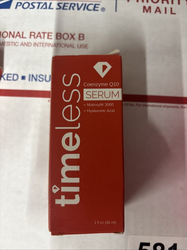 Coenzyme Q10 Serum by Timeless for Unisex -1 Oz +Hyaluronic Acid