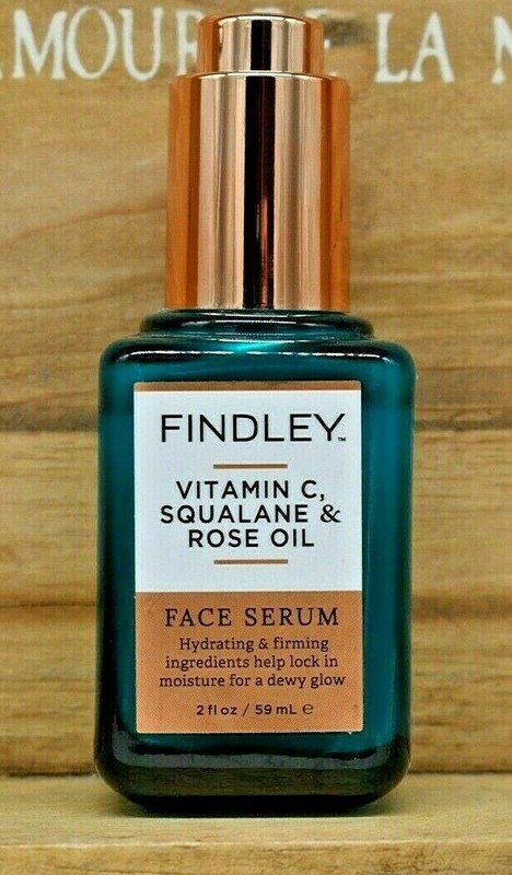 FINDLEY Vitamin C, Squalane & Rose Oil Face Serum Dewy Glow Cruelty Free