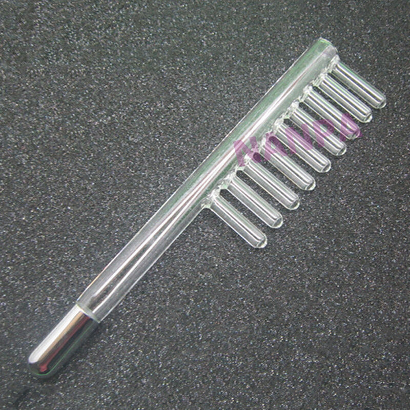 4PCS High Frequency Electrodes Glass Wand Violet Orange Ray Facial Skin Care SPA gallery