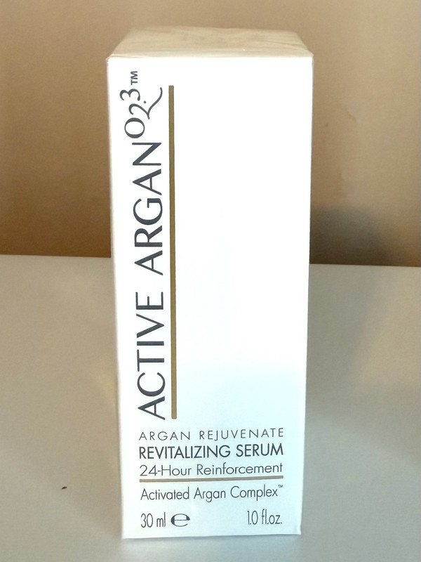 ACTIVE ARGAN 023 ARGAN REJUVENATE REVITALIZING SERUM 1 FL OZ SEALED