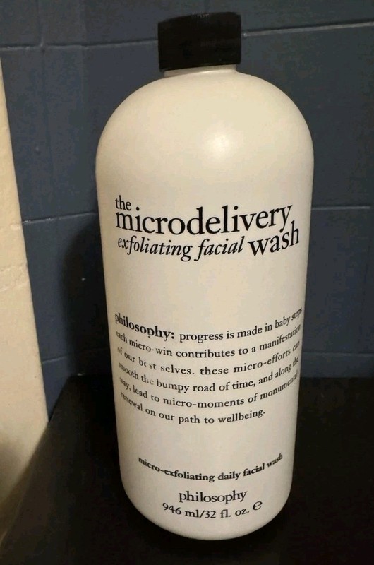 Philosophy The Microdelivery Micro Exfoliating Facial Wash 32 oz Sealed No Pump