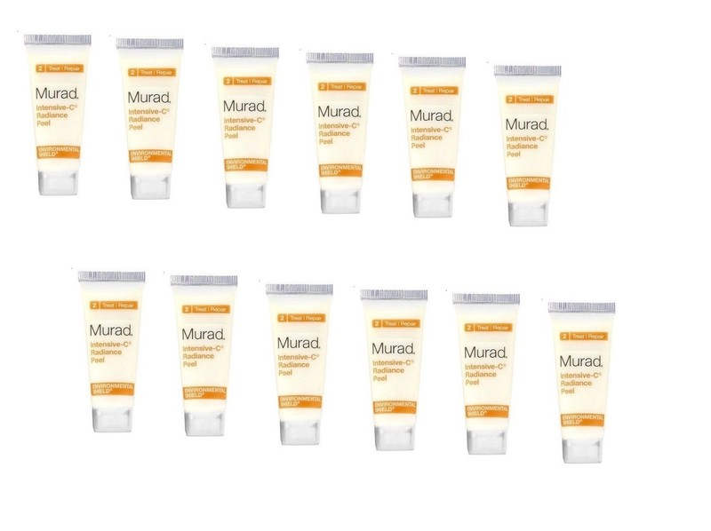 Travel Size Murad Intensive-C Radiance Peel Set 12 Items 0.33 Each