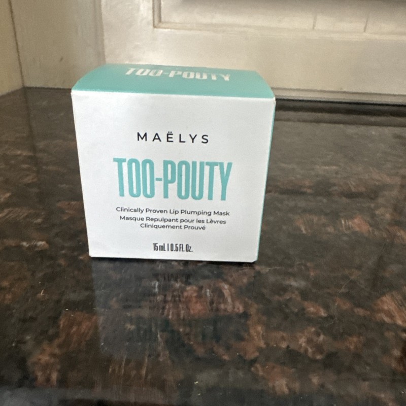 Maelys TOO-POUTY Lip Plumping Mask 0.5 oz (15 Ml) Fresh Dates Edition