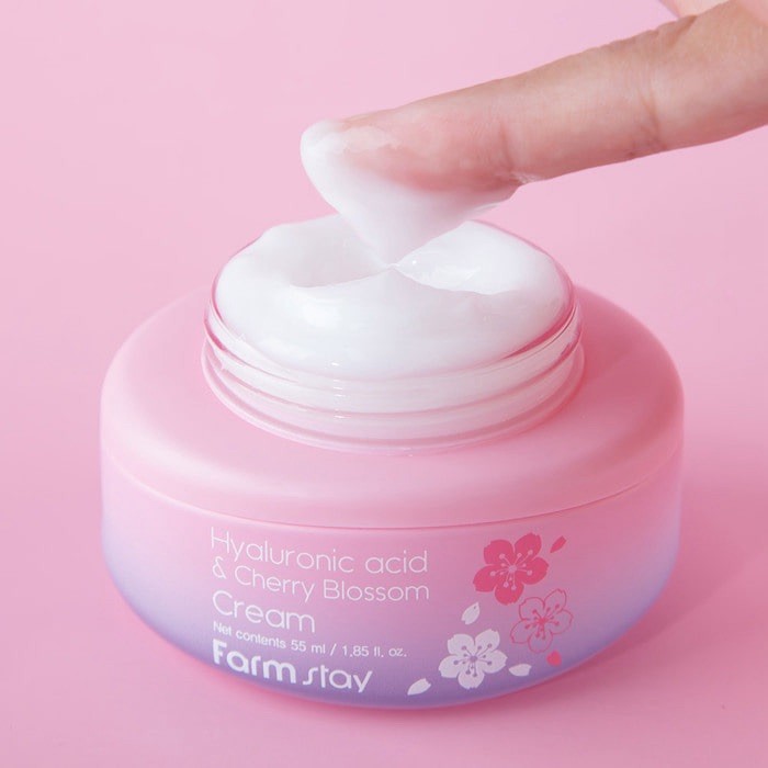 Farm Stay Hyaluronic Acid & Cherry Blossom Cream 55ml, 1.85 fl oz Brand New gallery