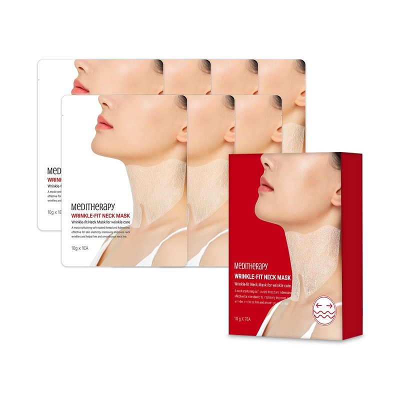 Wrinklefit Neck Mask Neck Wrinkle Patches, Firming and Tightening Korean Dee…