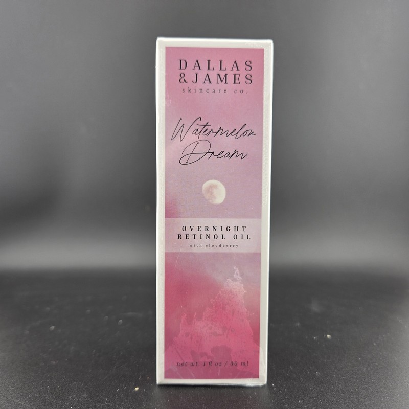 Watermelon Dream Dallas & James Skincare Co Overnight Retinol Oil (expires 8/28)