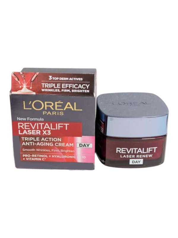 L'Oreal Paris Revitalift Laser X3 Anti-Ageing Day Cream 50ml - Age 40+ gallery