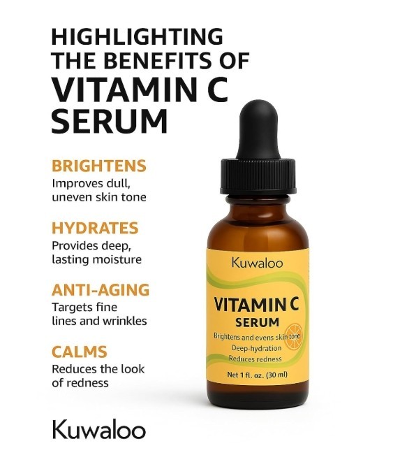 Vitamin C Serum – Brightens & Evens Skin Tone, Deep Hydration with Hyaluronic gallery