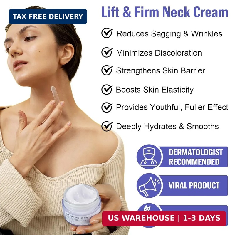 Go New Pure Beauty Tighten & Lift Neck Firming Cream - Anti-Aging Neck Creams fo gallery