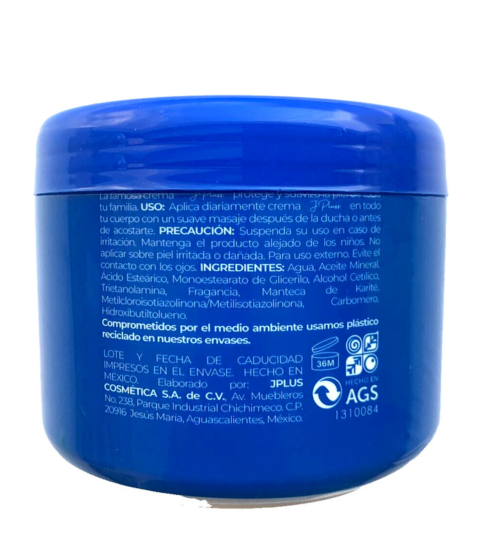 J Pluss Crema Corporal Extra Dry Skin Creme 500g/17.6oz gallery