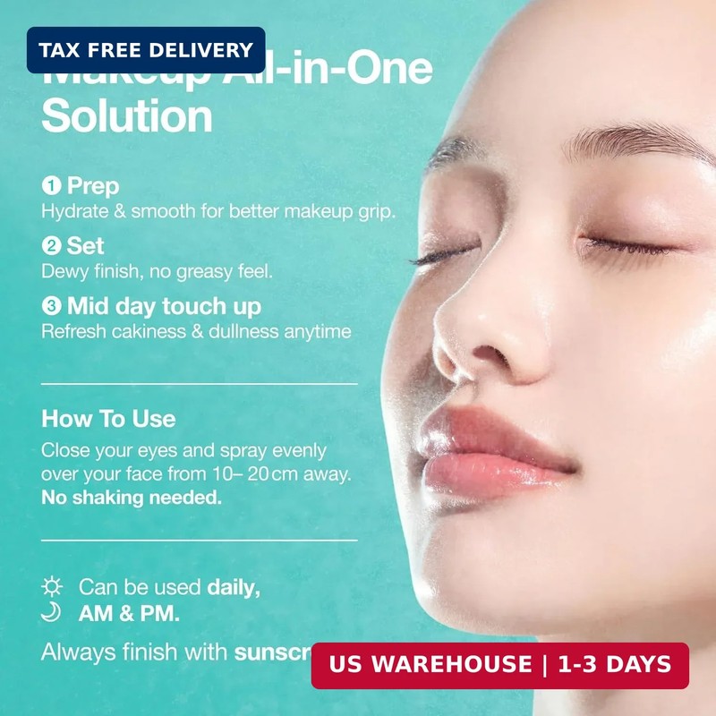 ANUA PDRN Collagen Glow Facial Serum Spray, Hydrating Face Mist, Hyaluronic Acid gallery