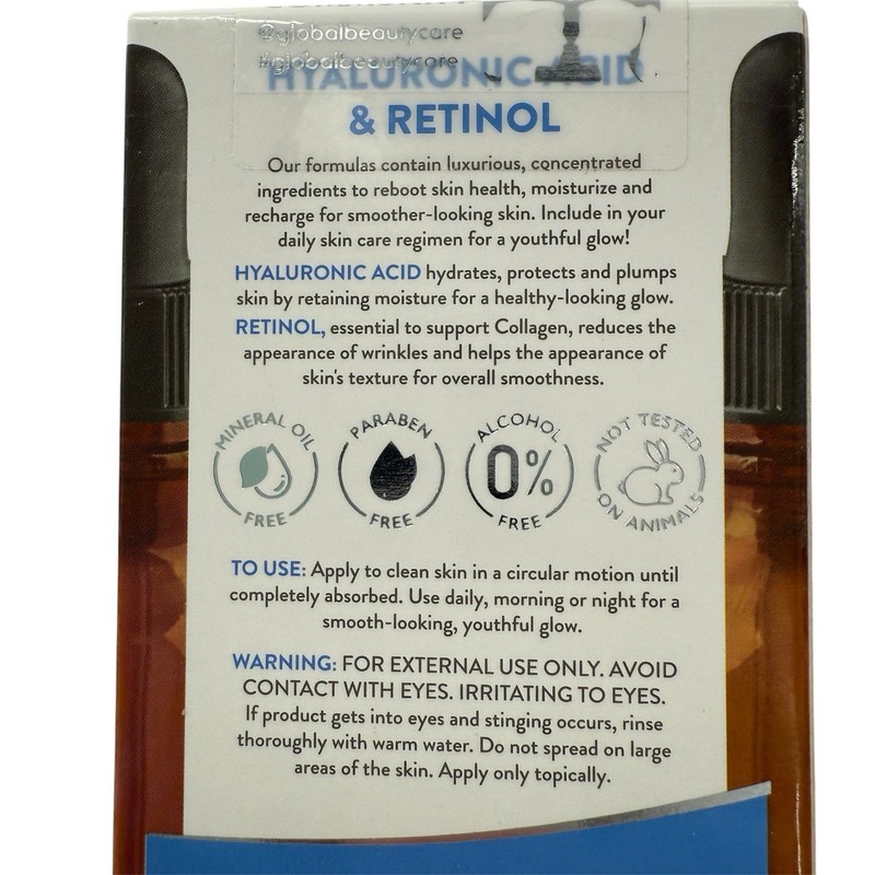 4 Hyaluronic Acid & Retinol Hydrating Facial Serum Skin Aid Medics Depuff & Firm gallery