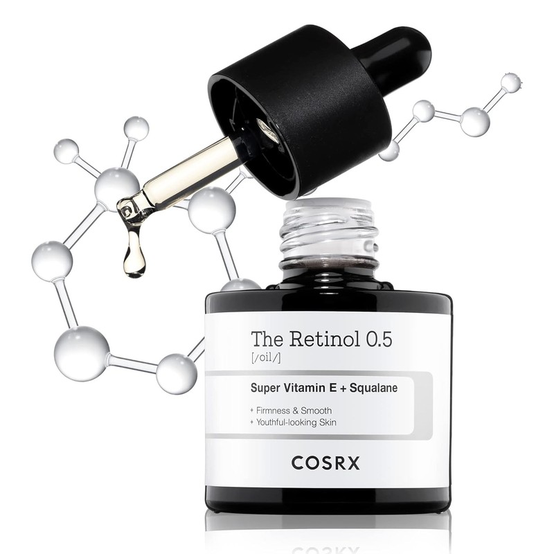 COSRX Retinol 0.5% Anti-Aging Serum, Reduces Wrinkles & Fine Lines, Gentle