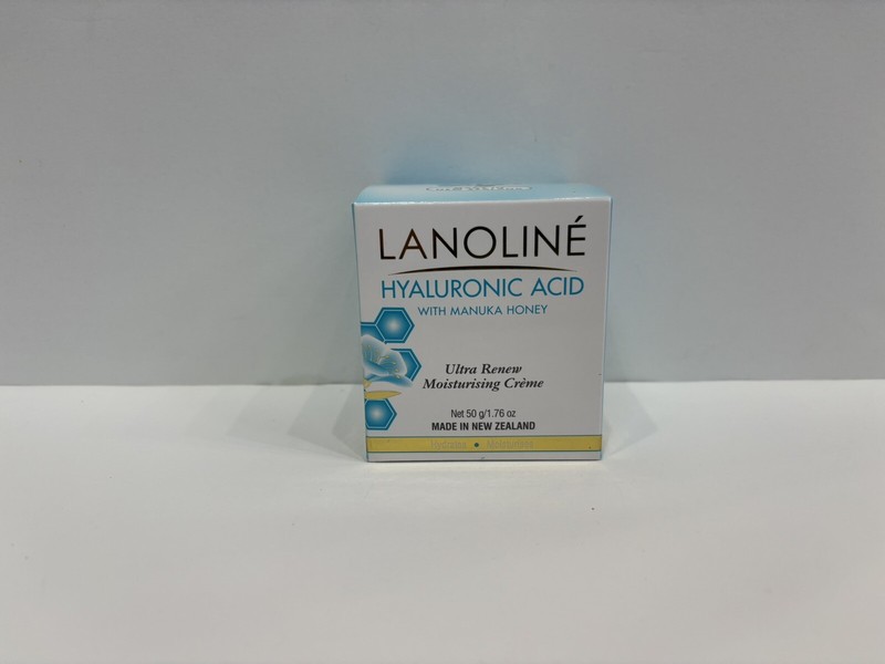 LANOLINE HYALURONIC ACID WITH MANUKA HONEY ULTRA RENEW MOISTURISING CREME 1.76OZ