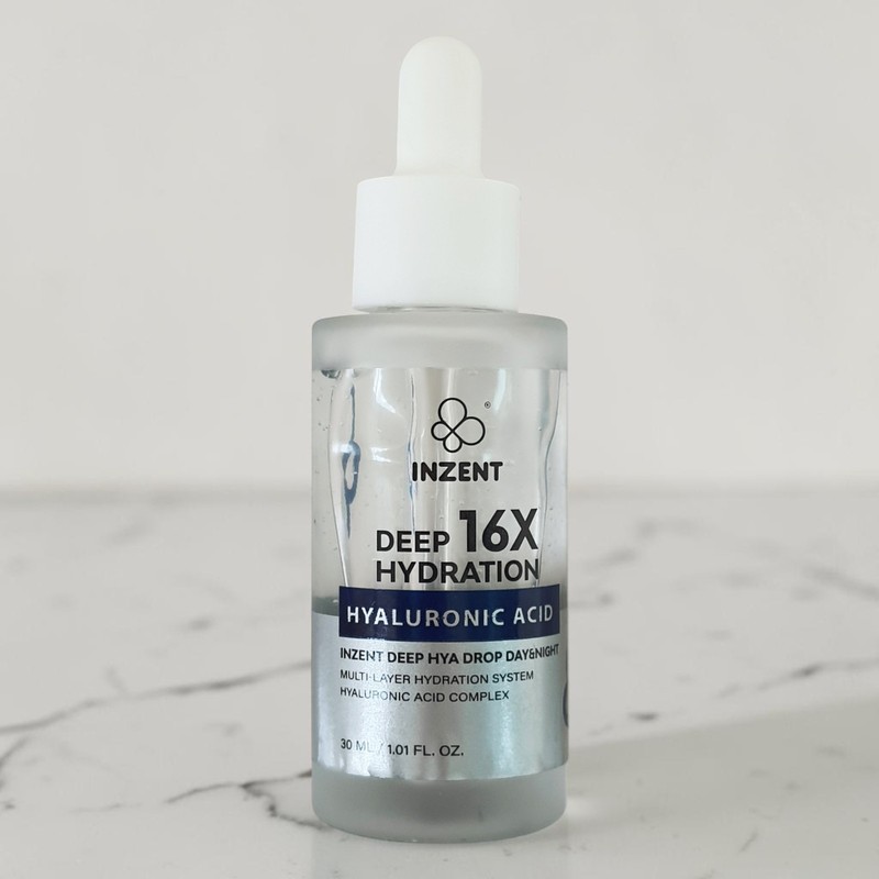 Hyaluronic Acid Serum 16X Hydration 30ml INZENT Day Night Thailand Skincare