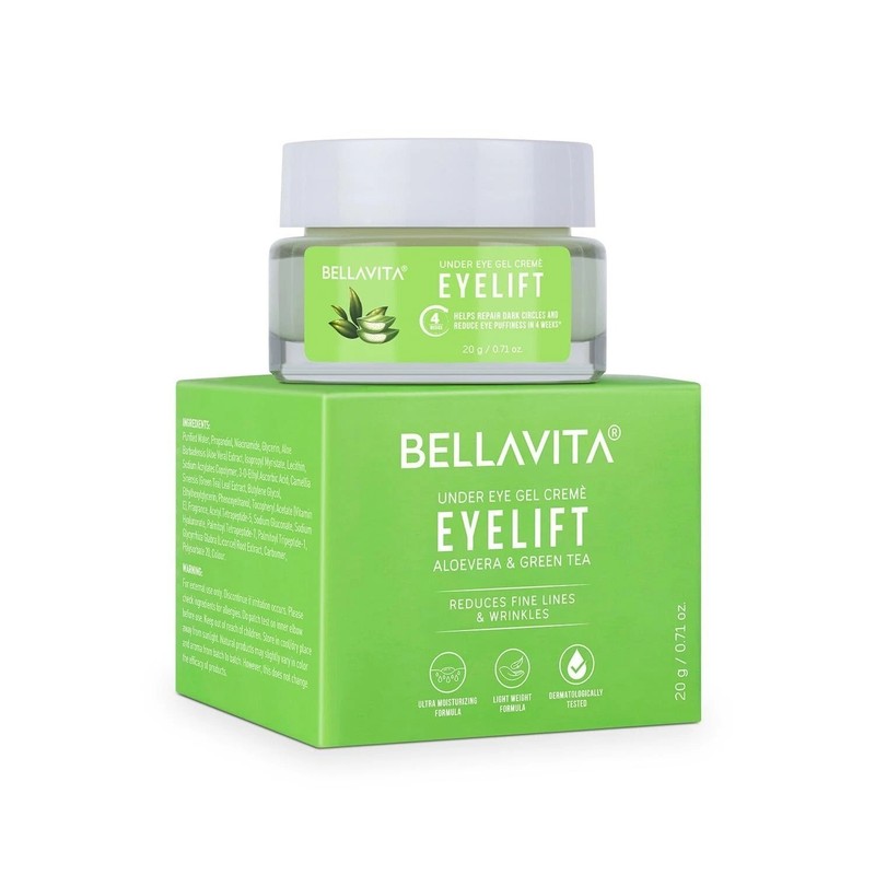 Under Eye Cream Gel for Dark Circles, Puffy Eyes, Wrinkles Remove for UNISEX 20g