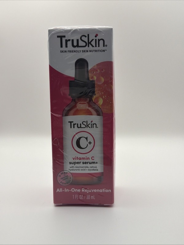 TruSkin Vitamin C Super Serum – Niacinamide, Retinol, Hyaluronic & Salicylic 1oz