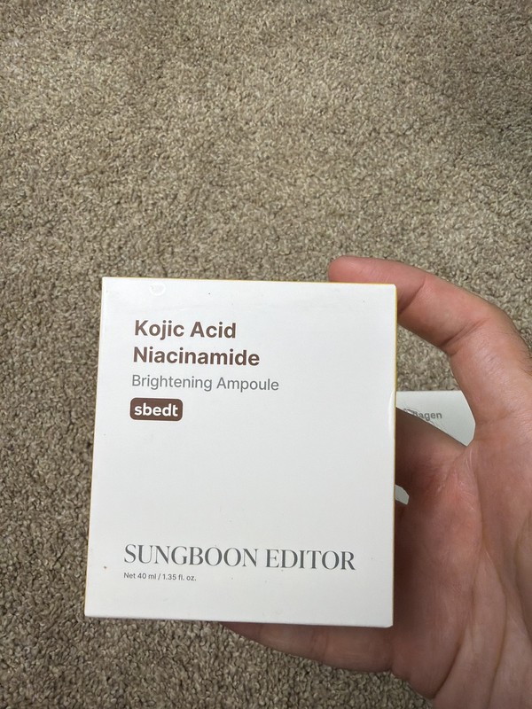 Sungboon Editor Deep Collagen PDRN Pink Vitamin Kojic Acid Ampoule Set Skincare gallery