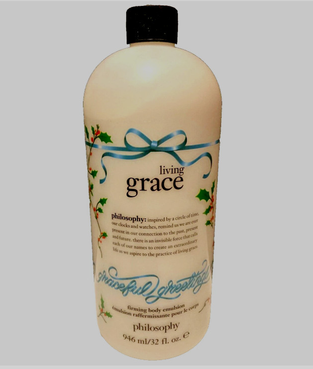 Philosophy Living Grace Firming Body Emulsion Holiday Series 32oz Sealed