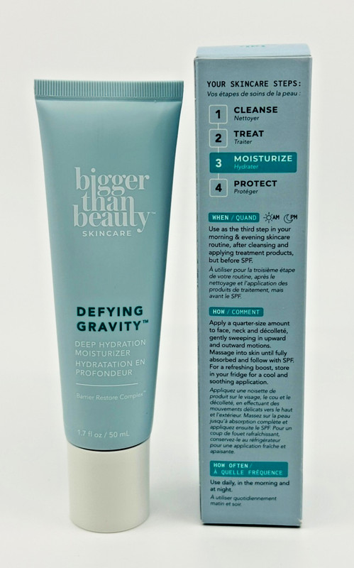 Bigger Than Beauty Defying Gravity Deep Hydration Moisturizer 1.7 fl oz *NEW gallery