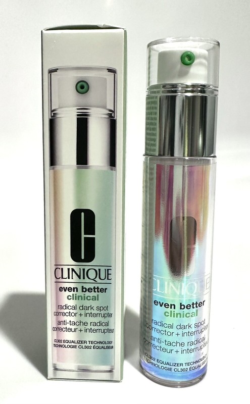 CLINIQUE EVEN BETTER CLINICAL RADICAL DARK SPOT CORRECTOR + INTERRUPTER 1 oz NIB