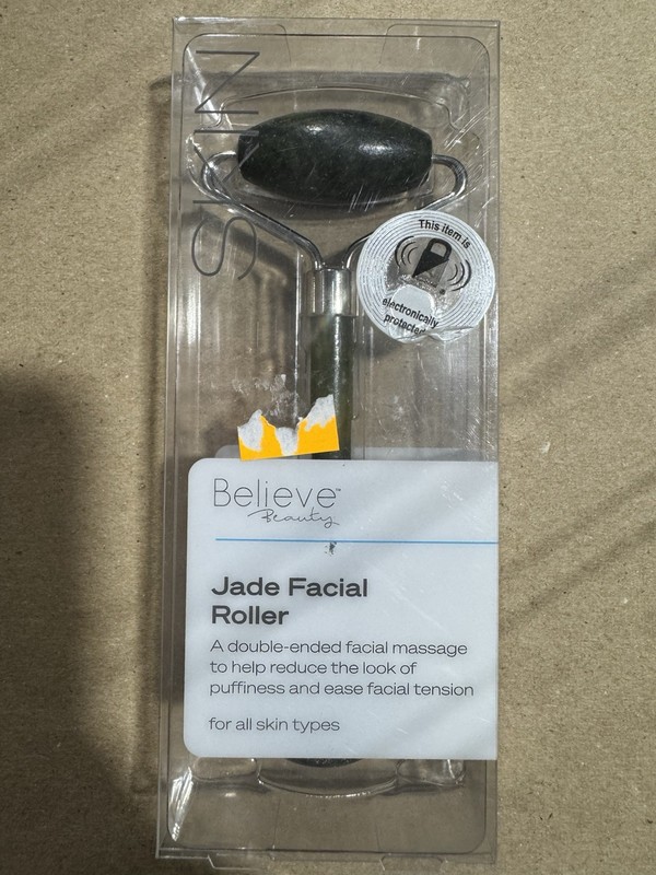 Believe Beauty Jade Facial Roller for All Skin Types New In Box