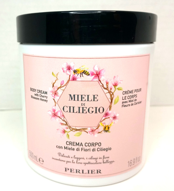 Perlier Miele Di Ciliegio Cherry Blossom Honey Body Cream 16.9 fl oz