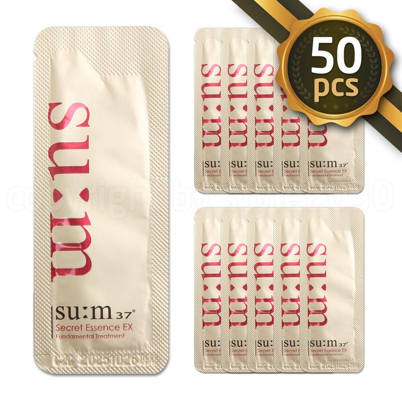 SU:M37 Secret Essence EX Fundamental Treatment 1ml x 50pcs (50ml) SUM37
