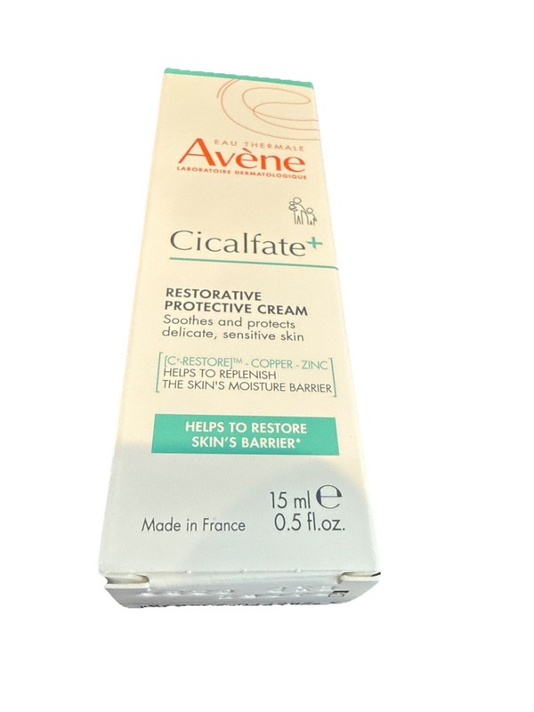 Avene Cicalfate + Restorative Protective Cream Mini Travel Size 0.5oz