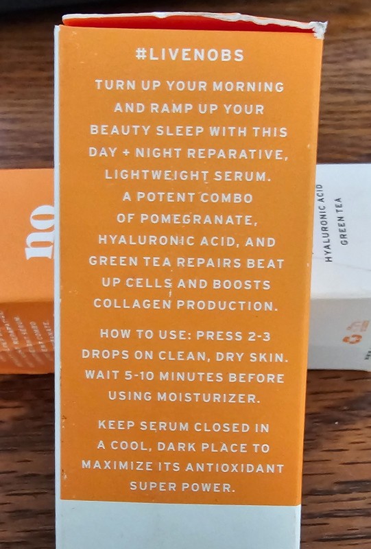 No BS Skincare, Vitamin C + E Serum, 1 fl oz New Sealed Box gallery