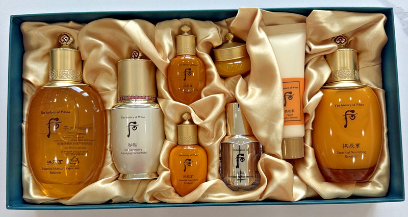 The History of Whoo Gongjinhyang 3pcs Special Set Anti Wrinkle Moisture K-Beauty