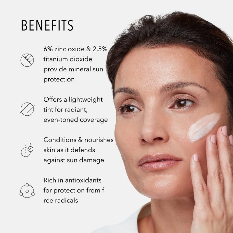 Solar Defense Tinted Moisturizer with Sunscreen, SPF 30 Face Antioxidant 1.7 ... gallery