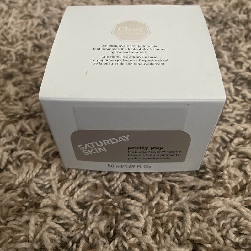 NEW SATURDAY SKIN Pretty Pop Probiotic Power Whipped Moisturizer 50 ML Full Size