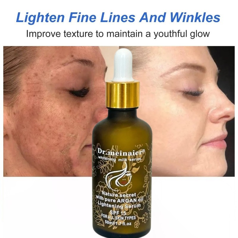 2X Kojic Albutin Milk Serum Face Body Dark Spot Brightening, 50ml/ea [USA Stock] gallery