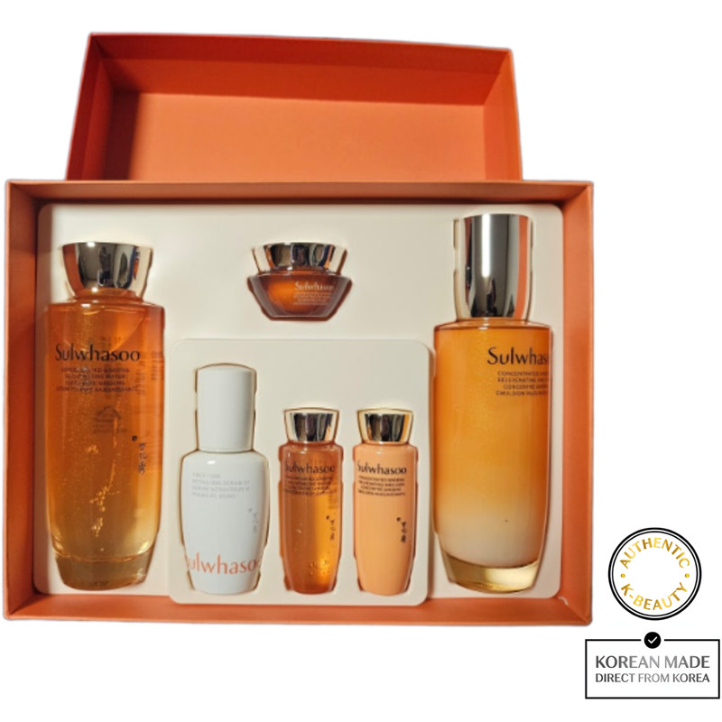 Sulwhasoo Concentrated Ginseng Rejuvenating Set (6 Items) /K-Beauty