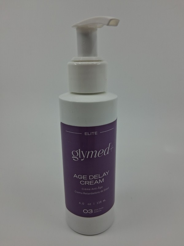 Glymed Plus Age Delay Cream – Reduces Wrinkles – 4 oz / 118 ml Jumbo Size