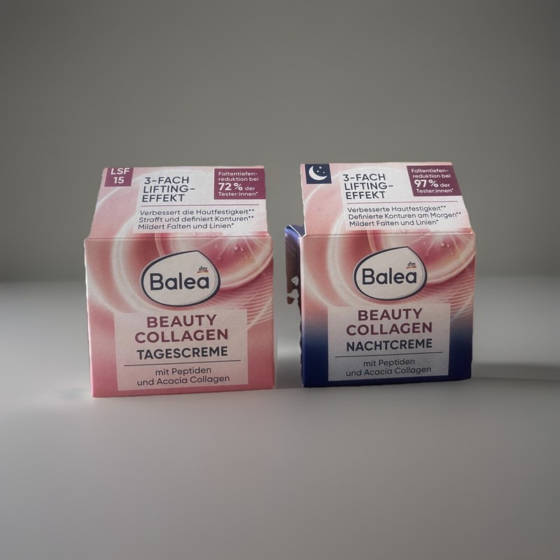Balea Beauty Collagen Day Cream& Night Cream Set 50ML
