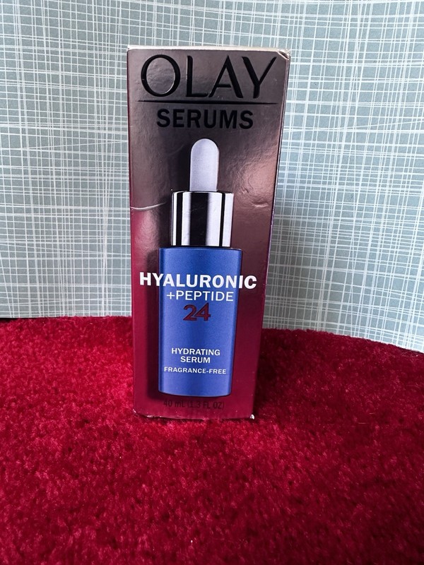 Olay Hyaluronic Acid and Peptide Serum 24-Hour, 1.3 oz