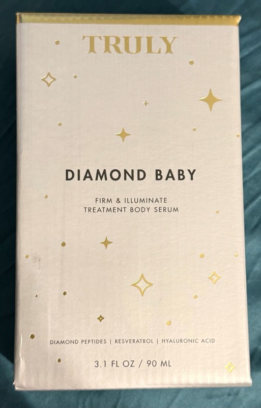 TRULY Diamond Baby Serum Glow Peptides Hyaluronic Acid Resveratrol Radiant Skin gallery