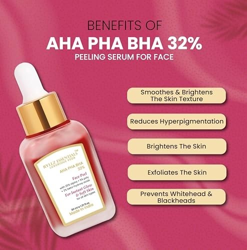 RYLLZ ESSENTIALS AHA BHA PHA Peeling Serum Vitamin E Rosehip 30ml Free Ship gallery