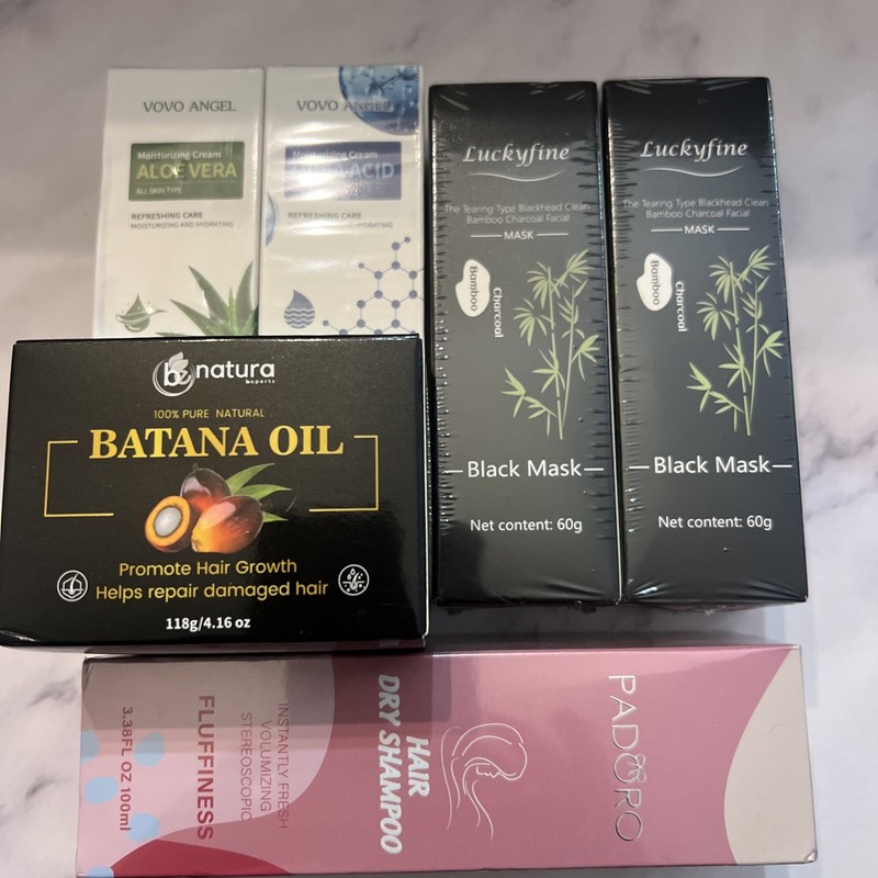 Lot of Sealed Facial products and dry shampoo ALl brand new