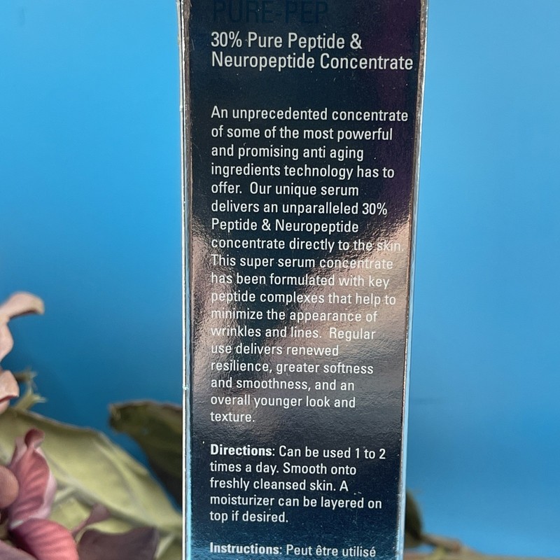 SERIOUS SKINCARE PURE PEP 30% PURE PEPTIDE & NEUROPEPTIDE CREAM 2 fl oz J-6 gallery