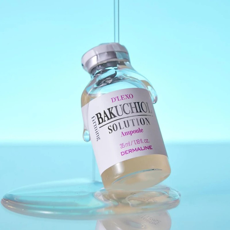 DERMALINE D’LEXO Bakuchiol Firming Ampoule 35ml | Anti-Aging+Pore Care+Collagen