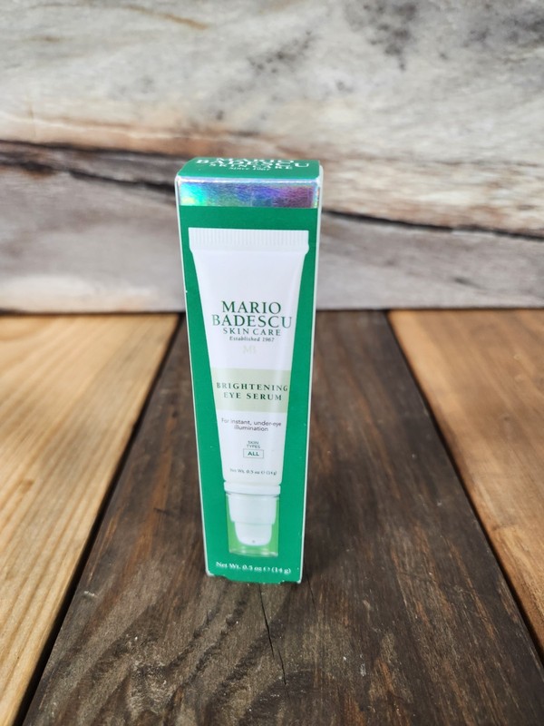 Mario Badescu Brightening Eye Serum NIB .5 oz Instant Under Eye Illumination