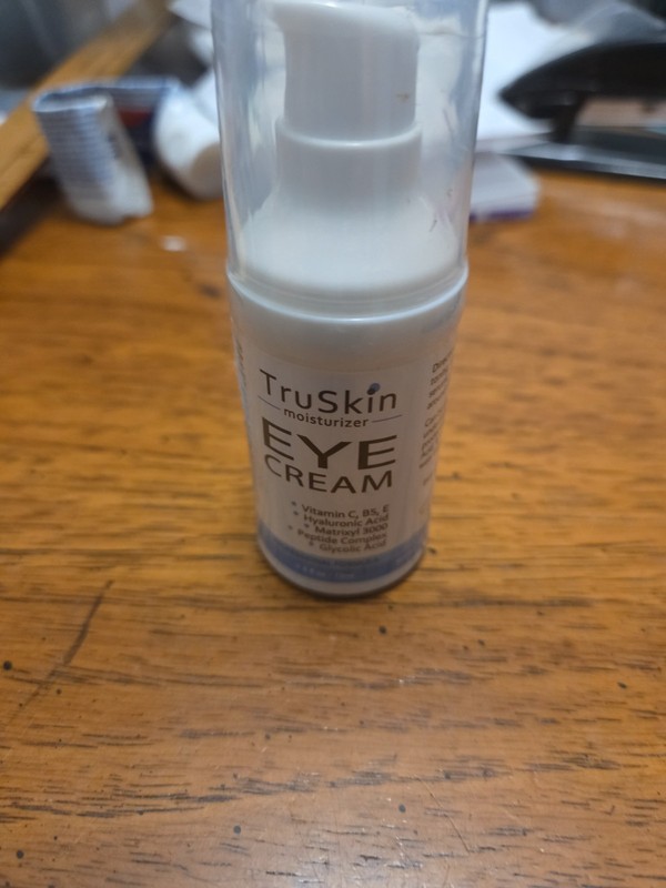 TruSkin Moisturizer Eye Cream Vitamin C B5 E 0.5oz 15mL