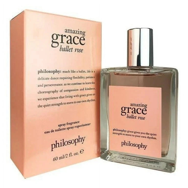 Genuine Philosophy Amazing Grace Ballet Rose Eau De Toilette 2oz Perfume